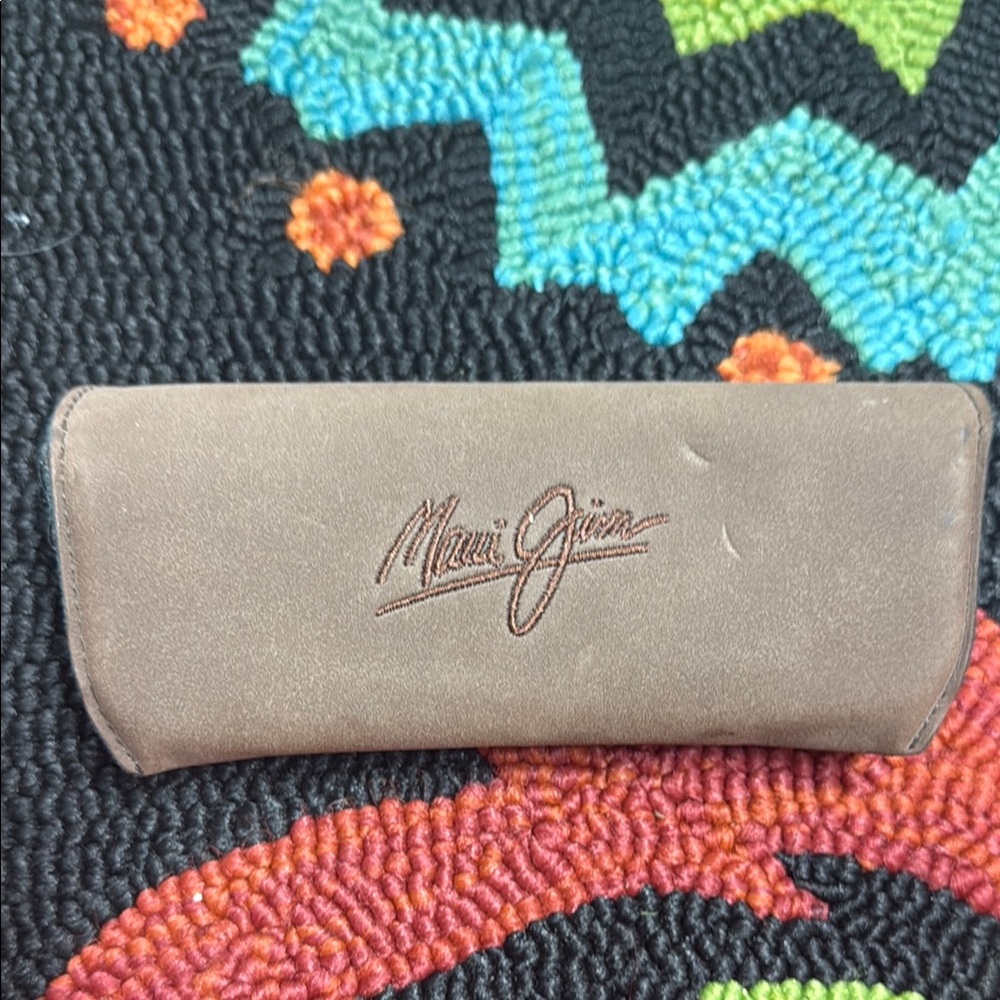 Maui Jim Brown Sunglasses Case